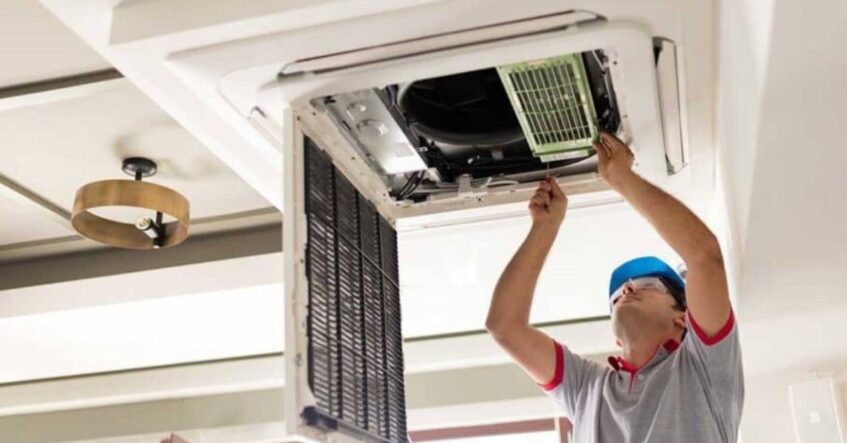 air conditioning installation